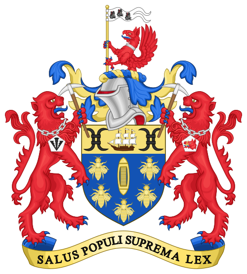 Coat of arms of Salford City Council