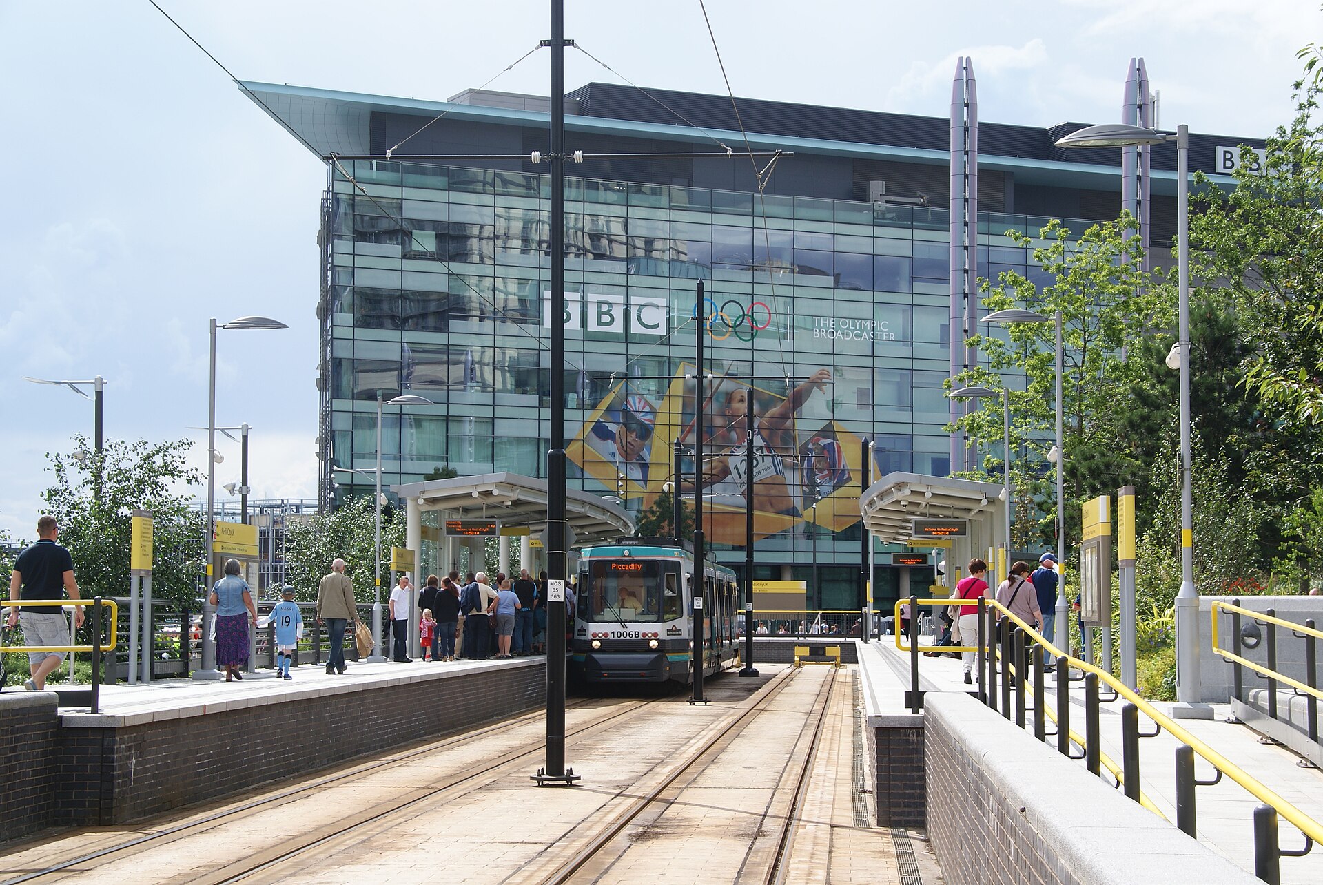 MediaCityUK Metrolink station