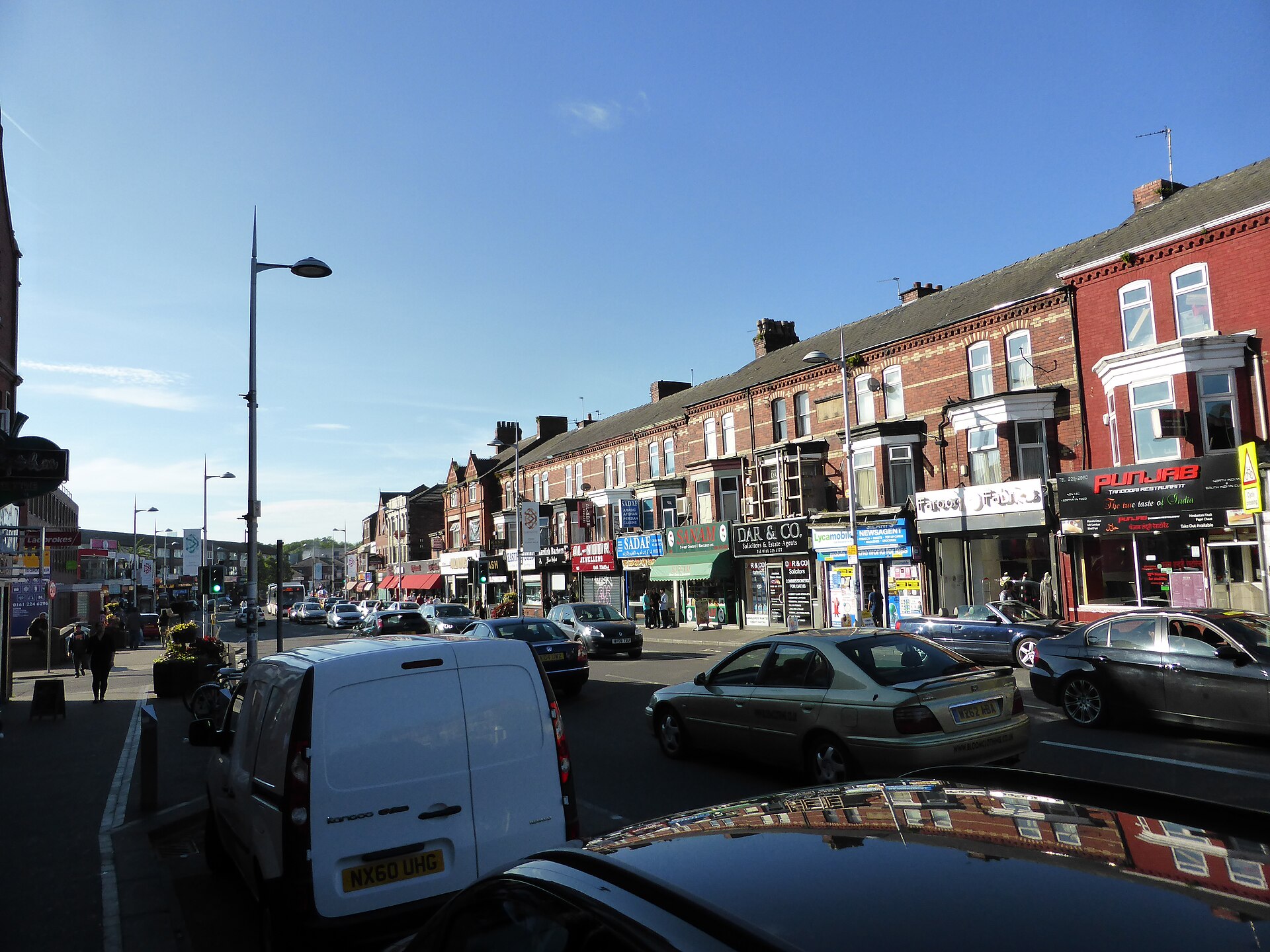 The Curry Mile, Rusholme, Manchester