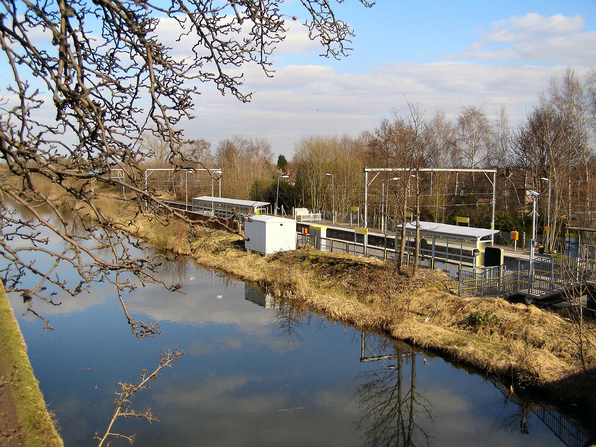 Bridgewater Canal and Timperley Station